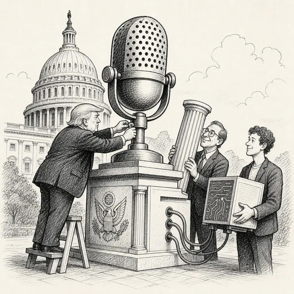 Editorial cartoon: The week Washington found its AI voice