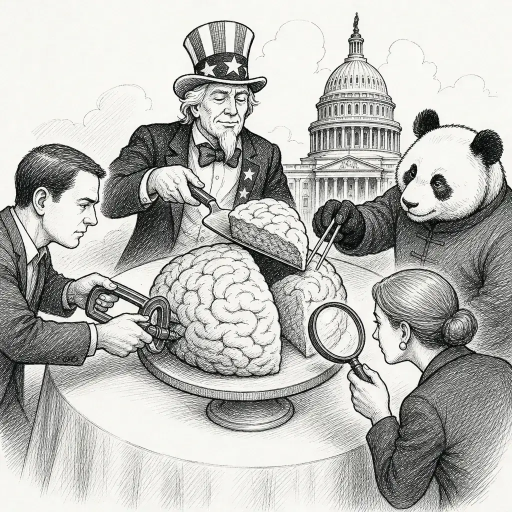 Editorial cartoon: Washington wants equity in AI, not just oversight