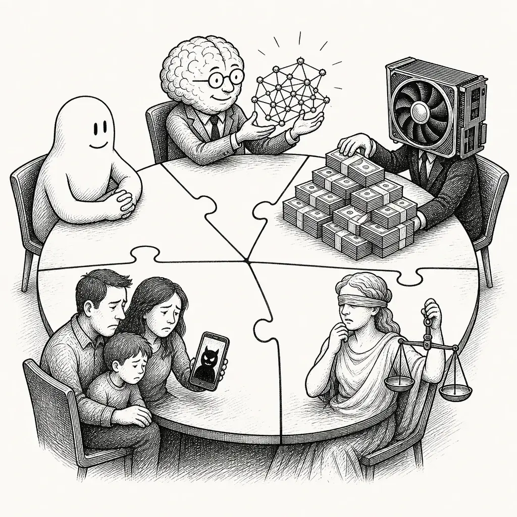 Editorial cartoon: The industry's trust problem, in five parts