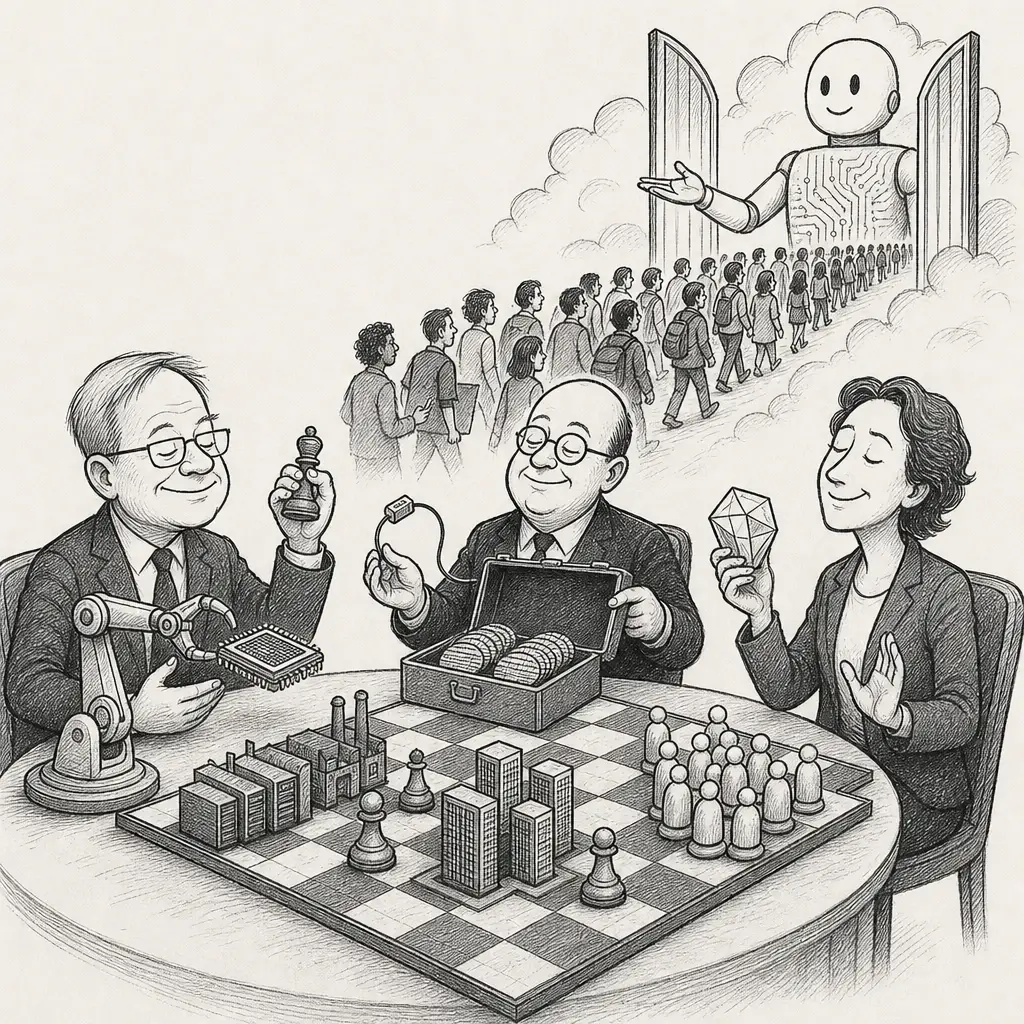 Editorial cartoon: The industry perfects the almost-acquisition
