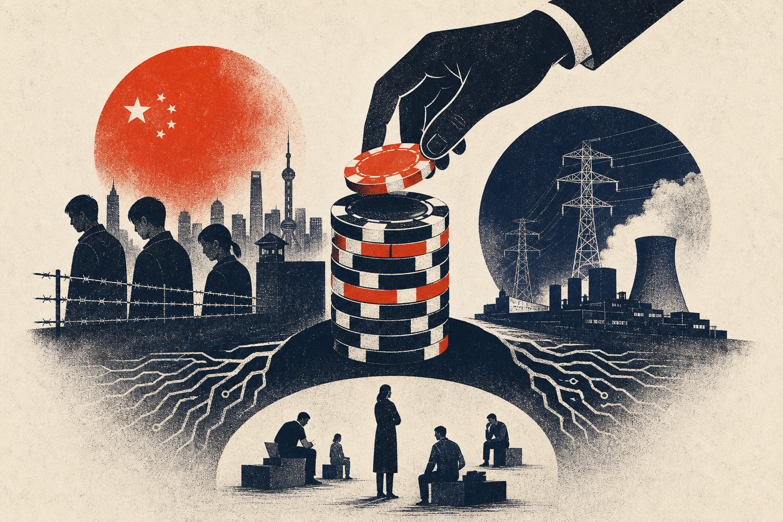 Illustration for “The $900 billion bet, and what surrounds it”
