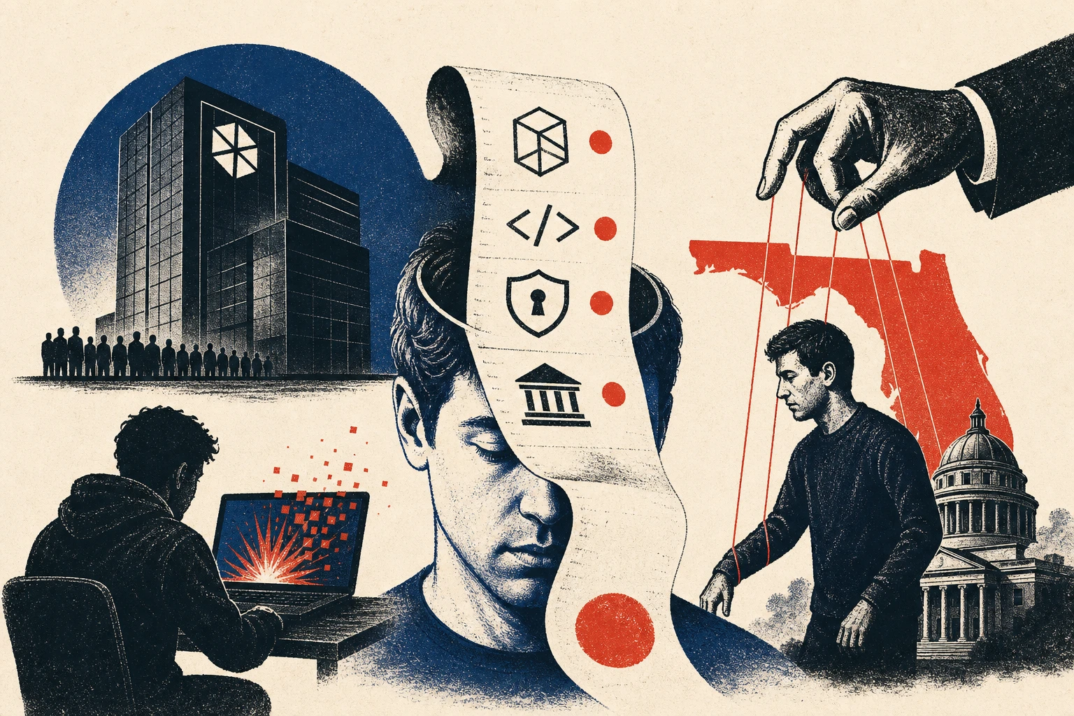 Illustration for “AI bills come due”