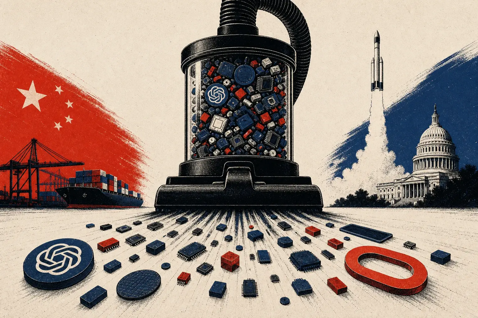 Illustration for “The vacuum fills”