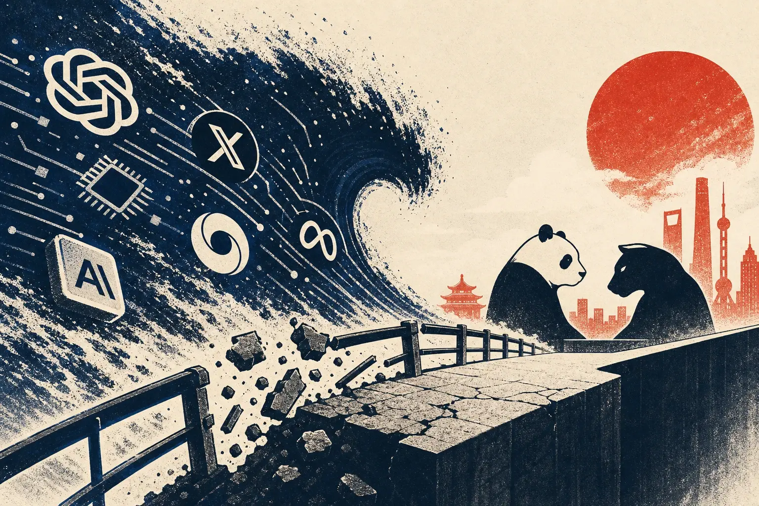 Illustration for “The week the frontier outran its guardrails”