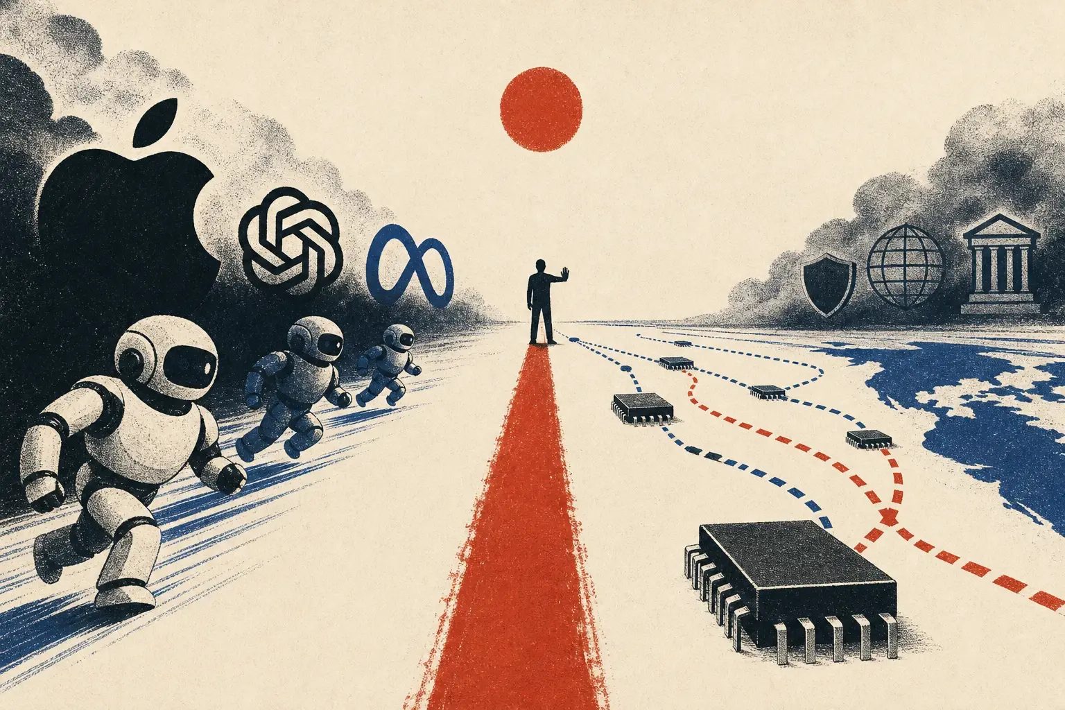 Illustration for “This week, everybody crossed a line”