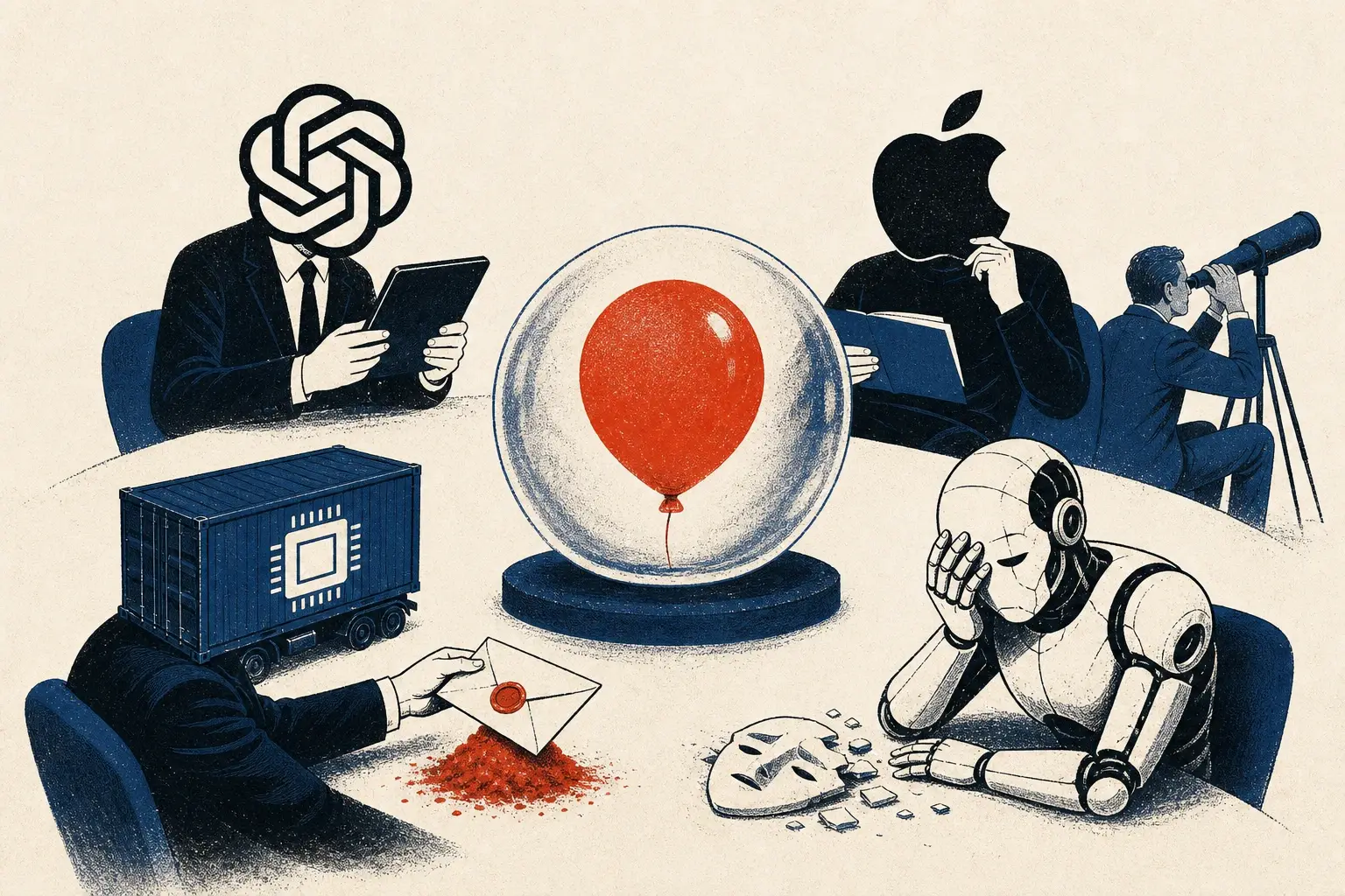 Illustration for “Nobody's checking anybody's homework”
