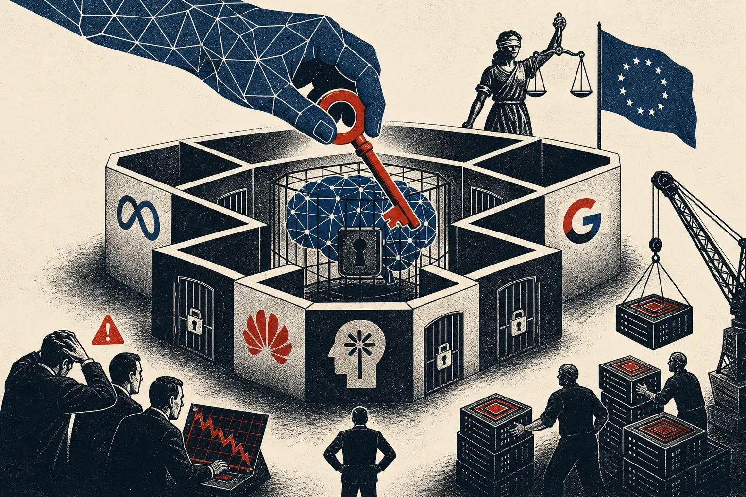 Illustration for “Every gate in AI got tested at once”