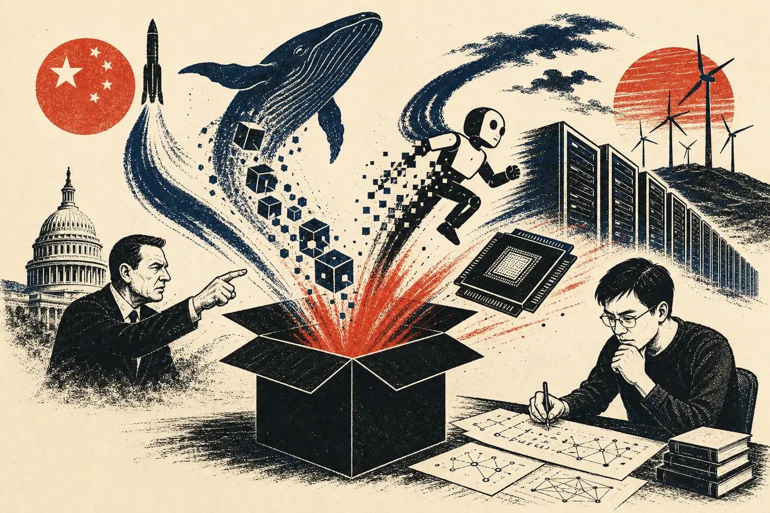Illustration for “The week nothing stayed inside its box”