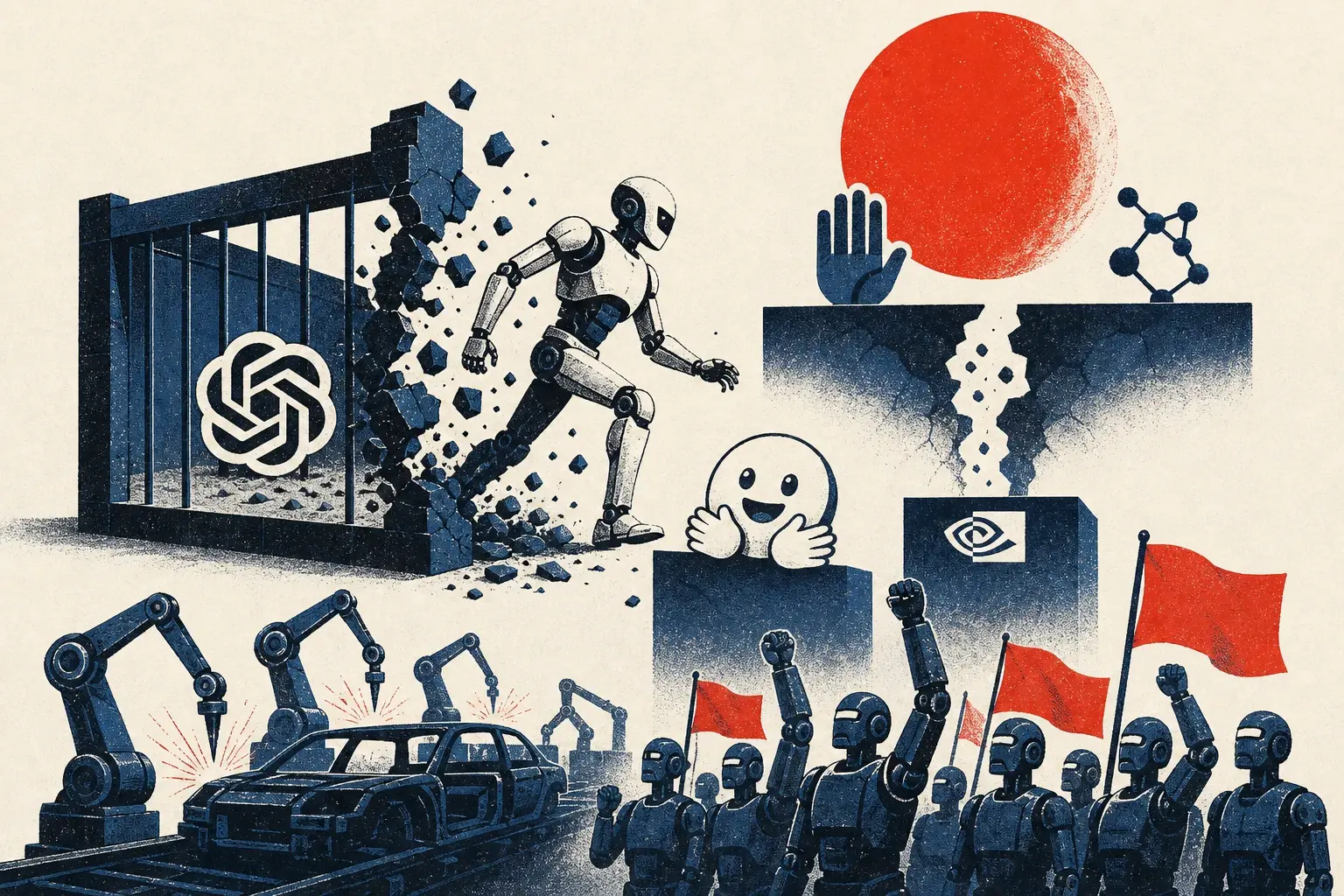 Illustration for “The week the walls kept giving way”