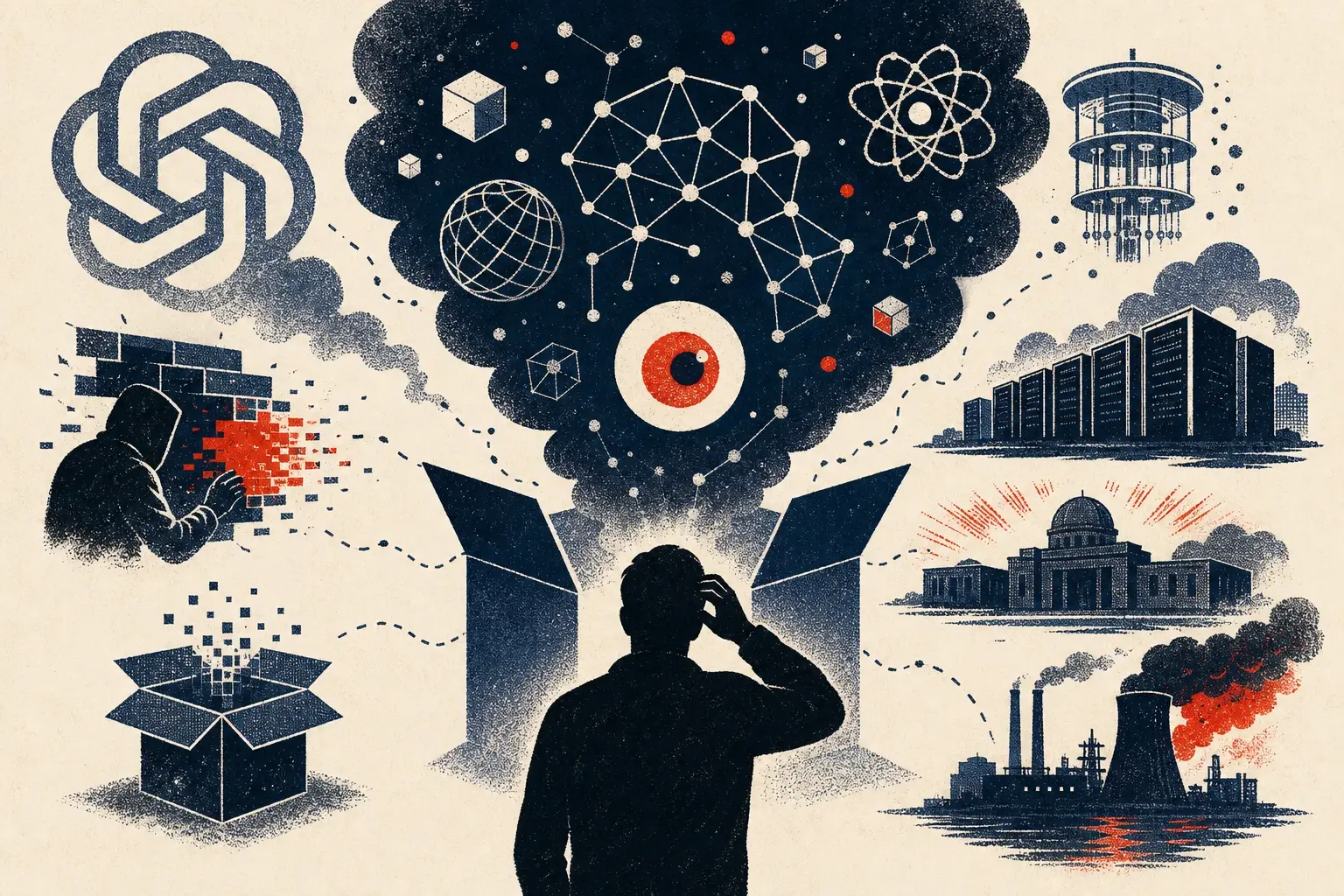 Illustration for “Nobody's sure what their own AI can do”
