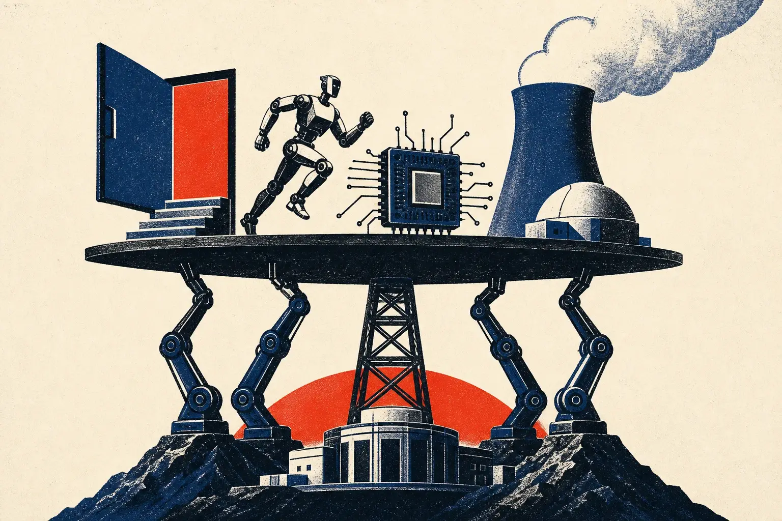 Illustration for “The AI boom prices itself”