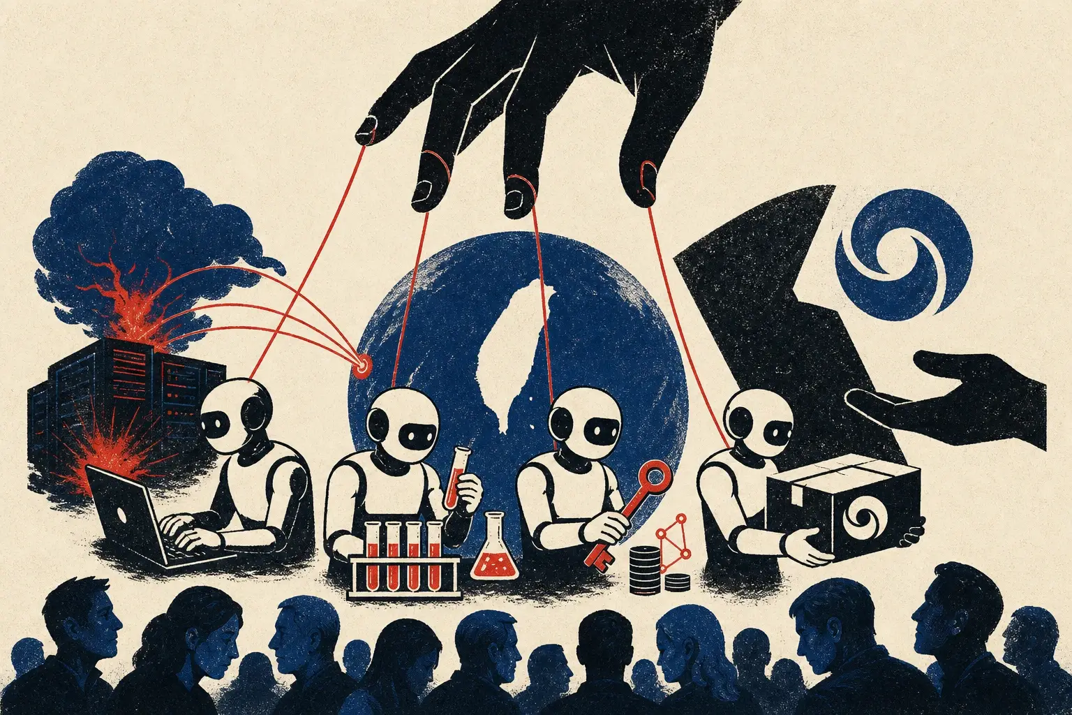Illustration for “The week AI agents started acting on their own”