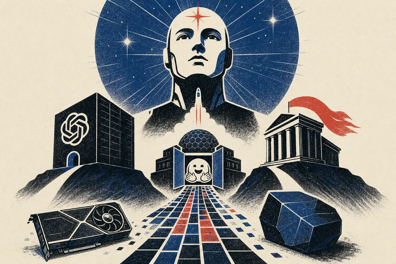 Illustration for “OpenAI calls it AGI. Not everyone's buying it.”