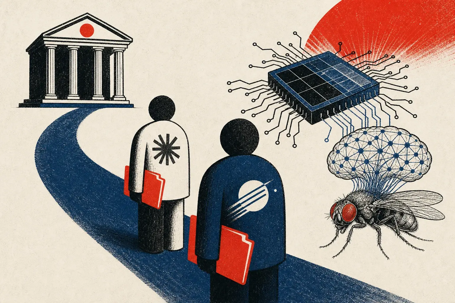 Illustration for “The AI IPO queue gets its second member”
