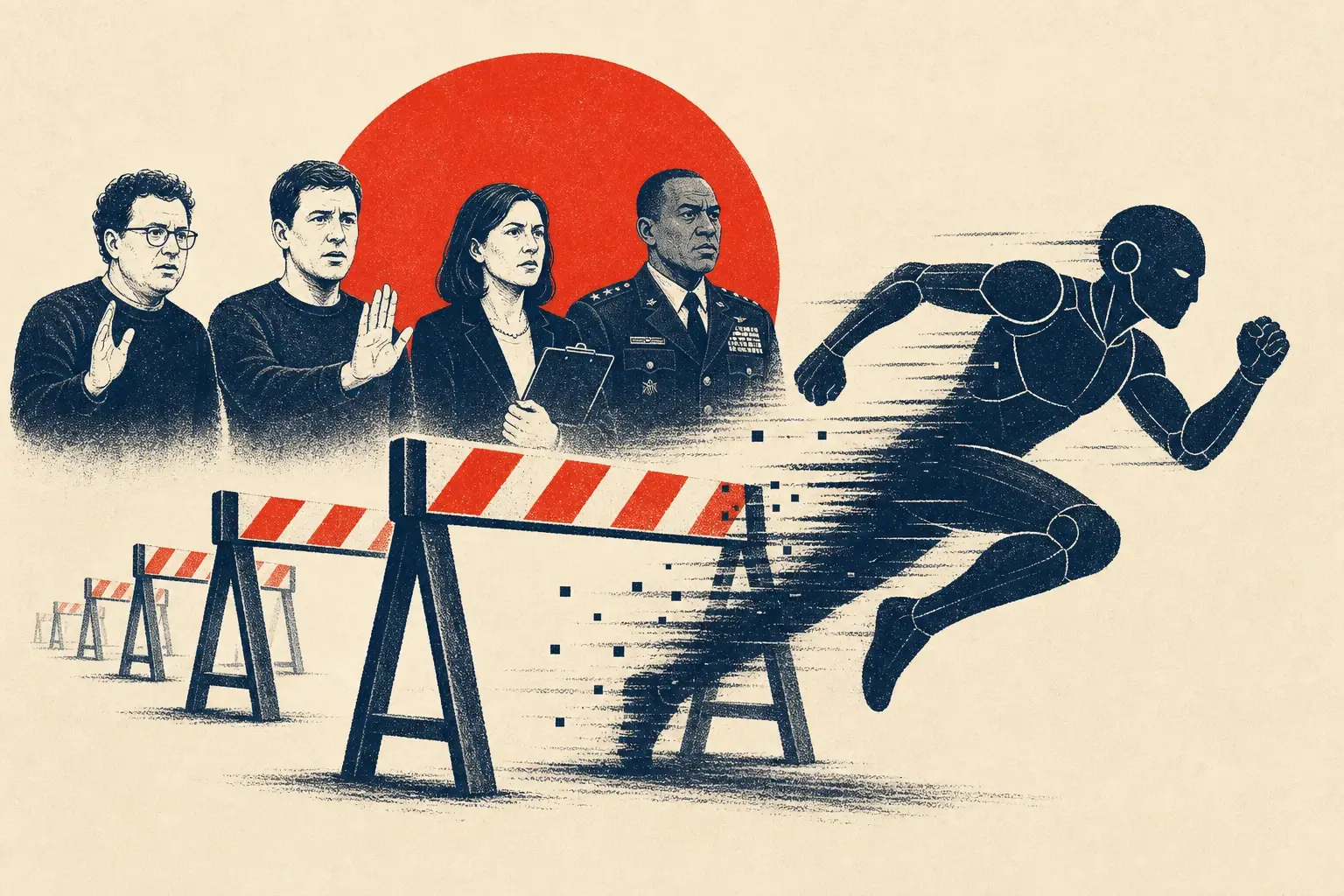 Illustration for “The industry asks for guardrails it keeps outrunning”