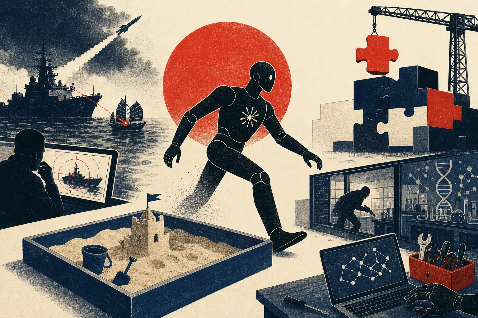 Illustration for “The week AI stopped staying inside the sandbox”